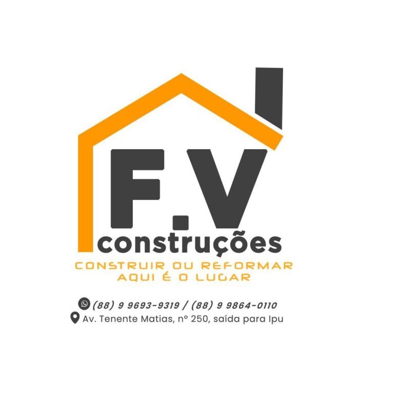 FV construções - Patrocinador - Brota Festival